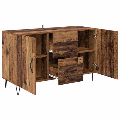 Sivupöytä Vanha Puu 100 x 36 x 60 cm Tekninen puu