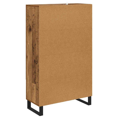 Korkea kaappi Vanha Puu 69,5 x 30 x 115 cm Tekninen puu