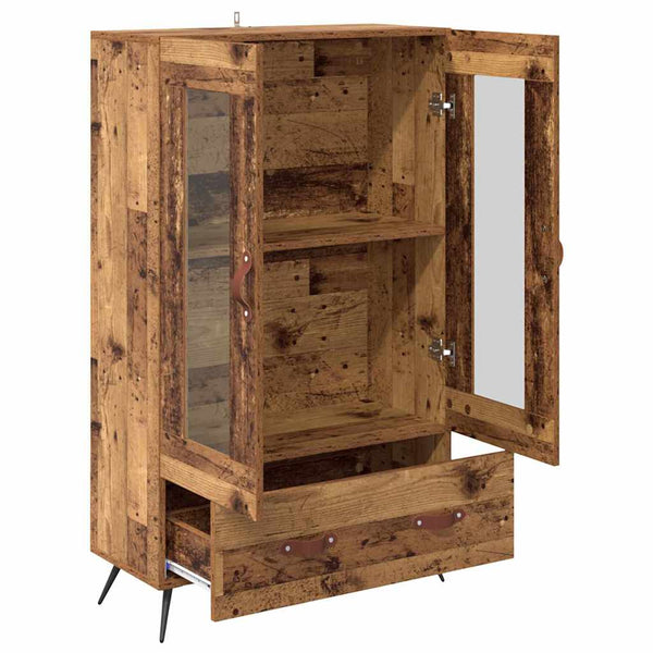 Korkea kaappi Vanha Puu 69,5 x 31 x 115 cm
