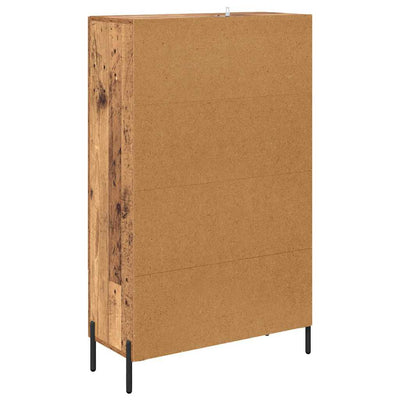 Korkea kaappi Corona Vanha Puu 69,5 x 31 x 115 cm Tekninen puu