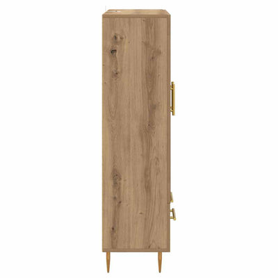 Korkea kaappi Artisan tammi 69,5 x 31 x 115 cm Tekninen puu