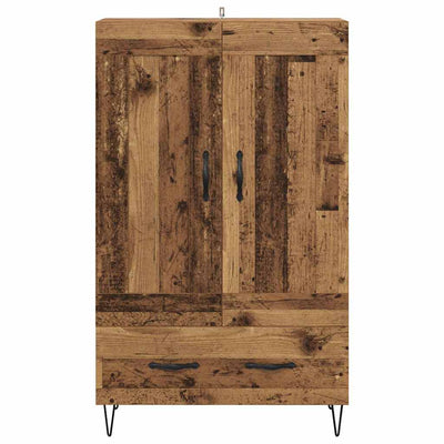 Korkea kaappi Vanha Puu 69,5 x 31 x 115 cm Tekninen puu