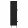 Korkea kaappi Musta tammi. 69,5 x 31 x 115 cm Tekninen puu