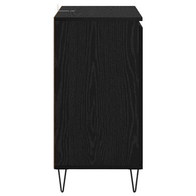 Sivupöytä Musta tammi. 60 x 35 x 70 cm Tekninen puu