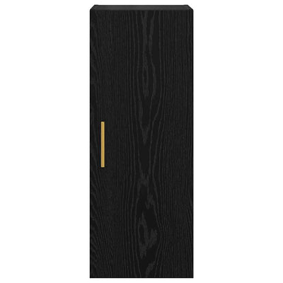 Seinäkaappi Musta tammi. 34,5 x 34 x 90 cm Tekninen puu
