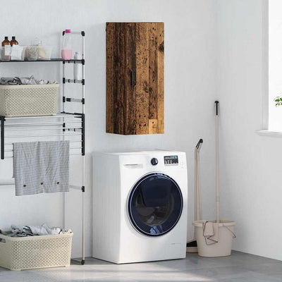 Seinäkaappi Vanha Puu 34,5 x 34 x 90 cm Tekninen puu