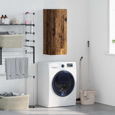 Seinäkaappi Vanha Puu 34,5 x 34 x 90 cm Tekninen puu