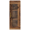 Seinäkaappi Vanha Puu 34,5 x 34 x 90 cm Puurakenteinen ja lasi