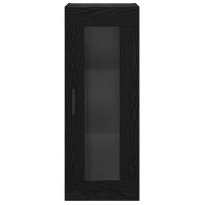Seinäkaappi Musta tammi. 34,5 x 34 x 90 cm