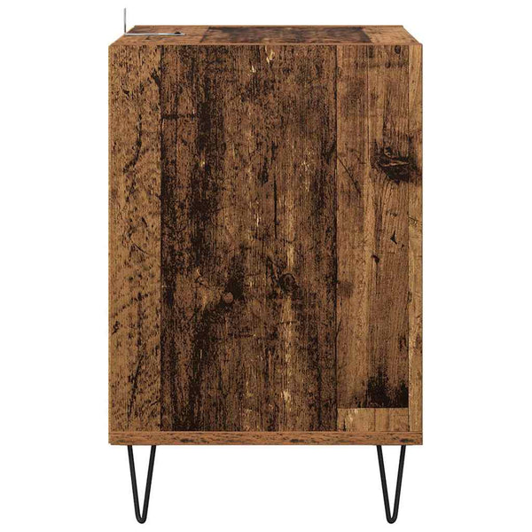 Vanha Puu TV-kaappi 100 x 35 x 55 cm Tekninen puu