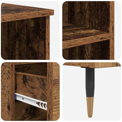 Korkea kaappi Vanha Puu 40 x 36 x 110 cm Tekninen puu