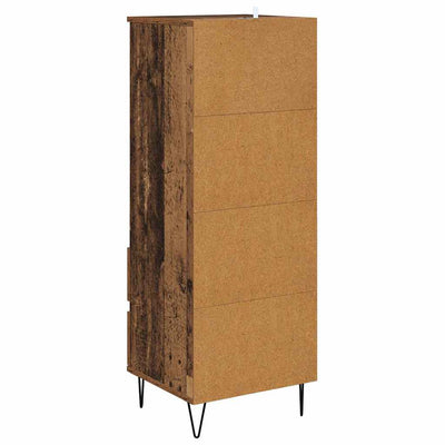 Korkea kaappi Vanha Puu 40 x 36 x 110 cm Tekninen puu