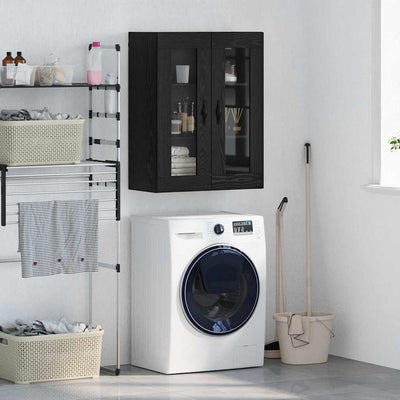 Seinäkaappi Musta tammi. 69,5 x 34 x 90 cm