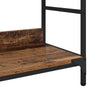 Kirjahylly 4 tasoa 78.5 x 33 x 82 cm Tekninen puu Vanha puu