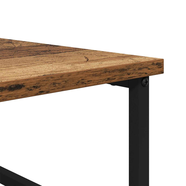 Kirjahylly 5 tasoa 50 x 33 x 188,5 cm Tekninen puu Vanha puu