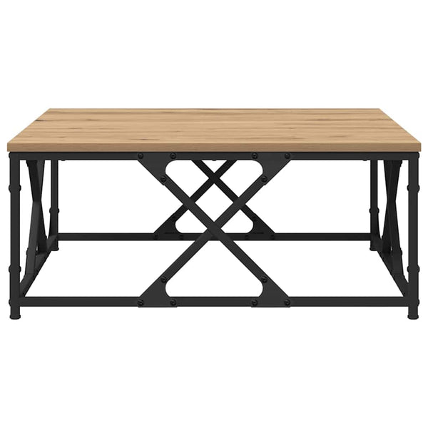 Sohvapöytä Artisan tammi 70 x 70 x 30 cm Tekninen puu