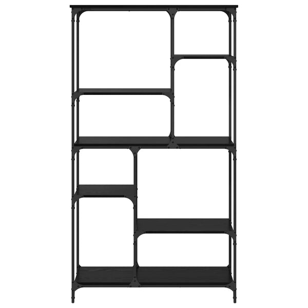 Kirjahylly 5 tasoa 99 x 35,5 x 176 cm Tekninen puu Musta tammi