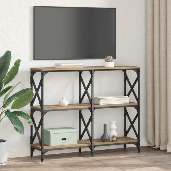 Konsolipöytä Artisan tammi 100 x 28 x 80,5 cm Tekninen puu