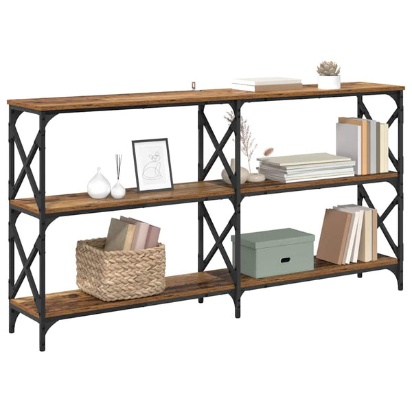 Konsolipöytä Vanha puu 156 x 28 x 80,5 cm Tekninen puu