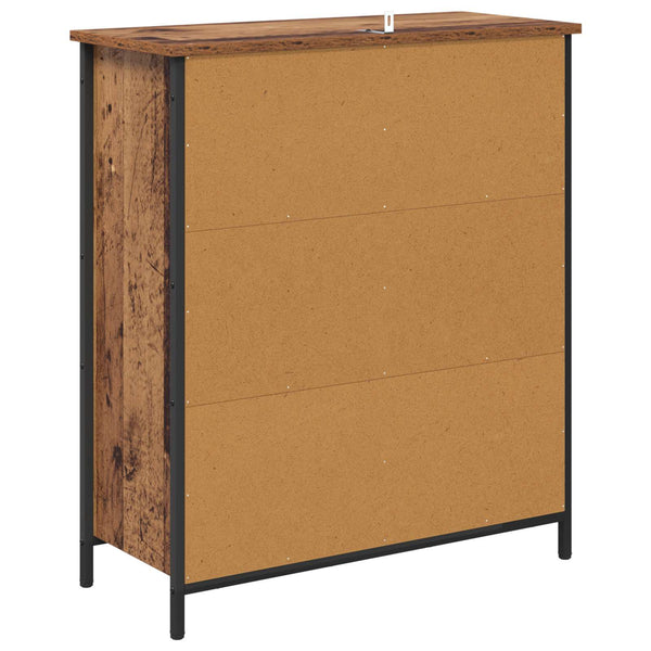 Sivupöytä Vanha Puu 70 x 30 x 80 cm Tekninen puu