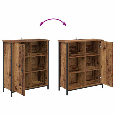 Sivupöytä Vanha Puu 70 x 30 x 80 cm Tekninen puu