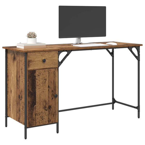 Tietokonepöytä Vanha Puu 131 x 48 x 75 cm Tekninen puu