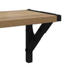 Seinähyllyt 2 kpl Artisan tammi 80 x 15 x 15,5 cm Tekninen puu