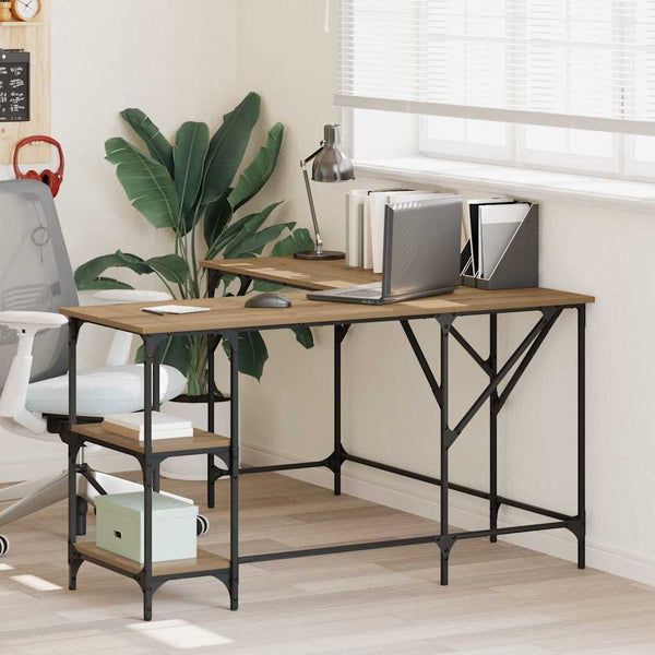 Artisan pöytä tammi 139 x 139 x 75 cm Tekninen puu