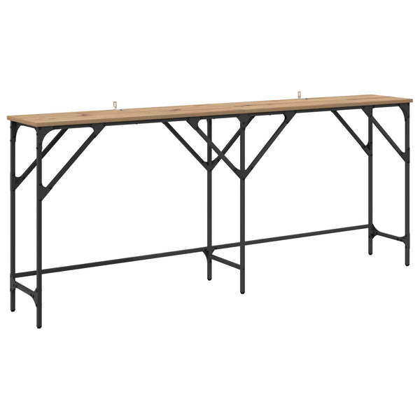Konsolipöytä Artisan tammi 180 x 30 x 75 cm Tekninen puu
