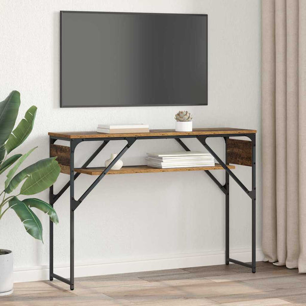 Konsolipöytä Vanha Puu 105x30x75cm Tekninen puu