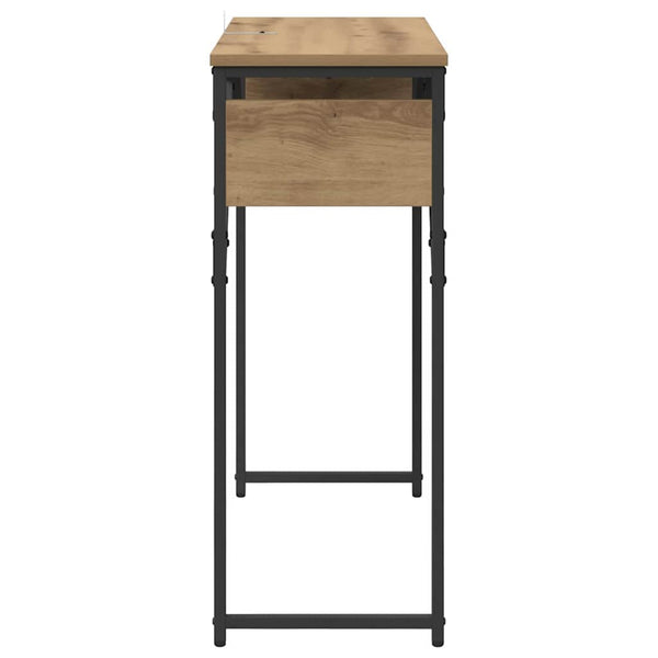 Konsolipöytä artesaani tammi 75x30x75cm Tekninen puu