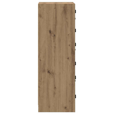 Korkea kaappi Artisan tammi 35 x 37 x 109 cm Tekninen puu