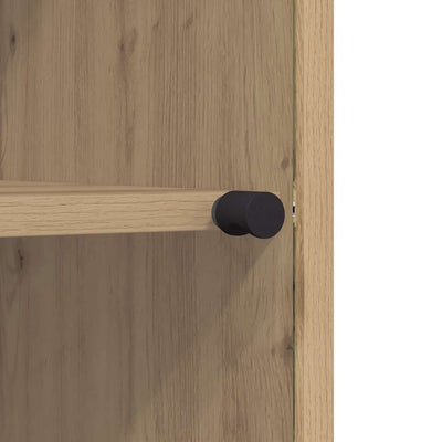 Artesaani tammi sivupöytä Bectemir 35x37x76cm (puinen)