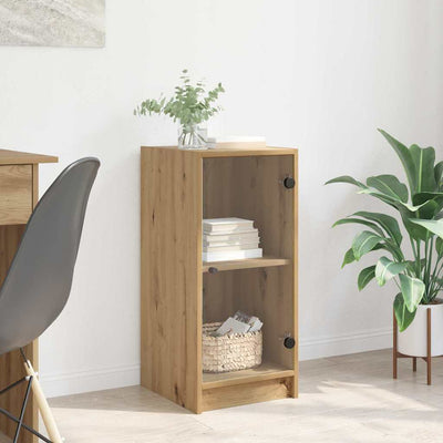 Artesaani tammi sivupöytä Bectemir 35x37x76cm (puinen)