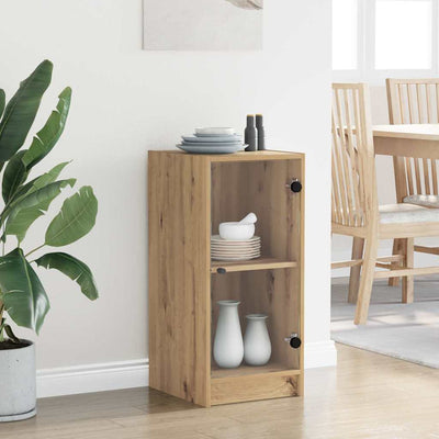 Artesaani tammi sivupöytä Bectemir 35x37x76cm (puinen)