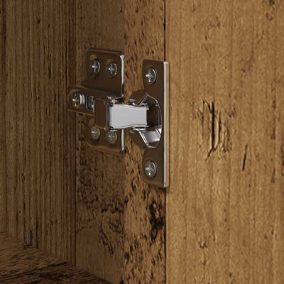 Korkea kaappi Vanha Puu 35 x 37 x 142 cm Tekninen puu