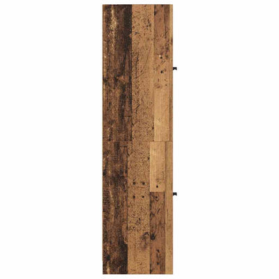 Korkea kaappi Vanha Puu 35 x 37 x 142 cm Tekninen puu