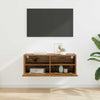 TV-seinäkaappi 80 x 30 x 30 cm Vanha Puu Tekninen puu