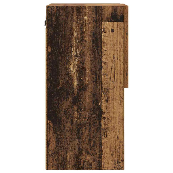 Seinälle kiinnitettävät 2 kpl TV-kaapit Vanha Puu