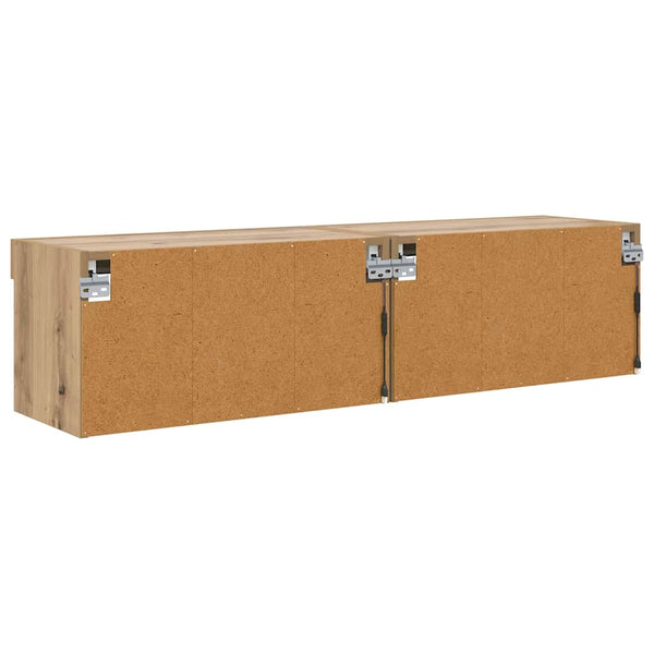 TV-kaapit 2 pcs Artisan tammi 60 x 30 x 30 cm Tekninen puu
