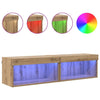 TV-kaapit 2 pcs Artisan tammi 60 x 30 x 30 cm Tekninen puu