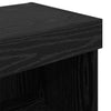 TV-kaapit 2 pcs Musta tammi. 60 x 30 x 30 cm Tekninen puu