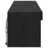 TV-kaapit 2 pcs Musta tammi. 60 x 30 x 30 cm Tekninen puu