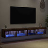 TV-seinähyllyt Panama 2 pcs Vanha puu 100 x 30 x 30 cm
