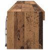 TV-seinähyllyt Panama 2 pcs Vanha puu 100 x 30 x 30 cm