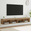 TV-seinähyllyt Panama 2 pcs Artisan tammi 100 x 30 x 30 cm