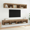 TV-seinähyllyt Panama 2 pcs Artisan tammi 100 x 30 x 30 cm
