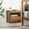 TV-seinähyllyt 2 pcs Vanha Puu 40 x 30 x 40 cm Tekninen puu
