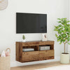 TV-seinäkaappi Vanha Puu 80 x 30 x 40 cm Tekninen puu