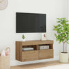 TV-seinäkaappi Artisan tammi 80 x 30 x 40 cm Tekninen puu